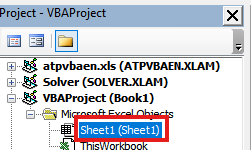 Excel VBA Worksheet