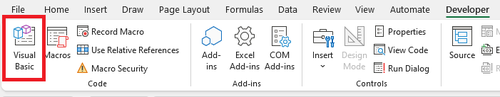 Excel Visual Basic Button